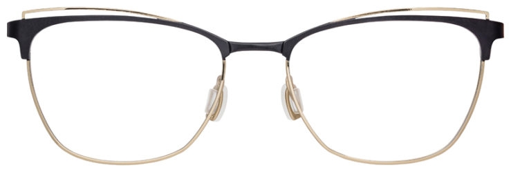 prescription-glasses-model-Flexon-FL3100-Black-Gold-FRONT
