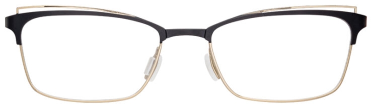 prescription-glasses-model-Flexon-FL3102-Black-Gold-FRONT