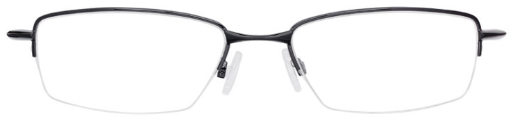 prescription-glasses-model-Oakley-Drill-Bit-0.5-Polished-Black-FRONT