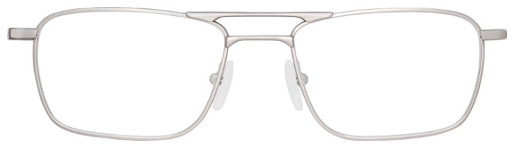 prescription-glasses-model-Oakley-Gauge-5.2-Satin-Chrome-FRONT