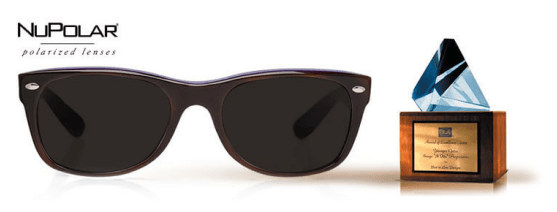 Polarized prescription sunglasses