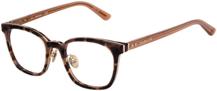 prescription-glasses-model-Calvin Klein CK18512-Beige Tortoise-45