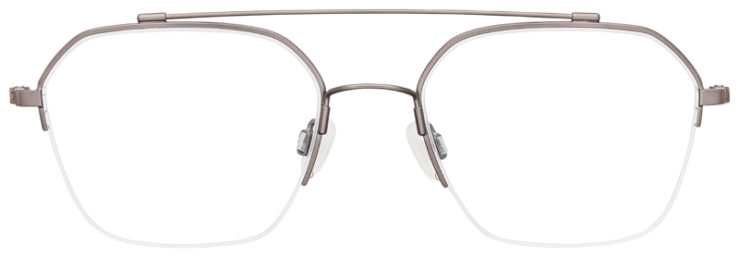 prescription-glasses-model-Calvin Klein CK19143F-Satin Gunmetal-FRONT