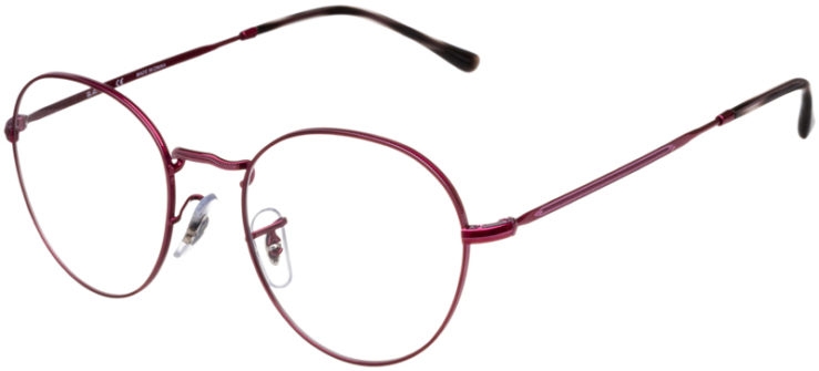 prescription-glasses-model-Ray Ban RB3582V-Red-45