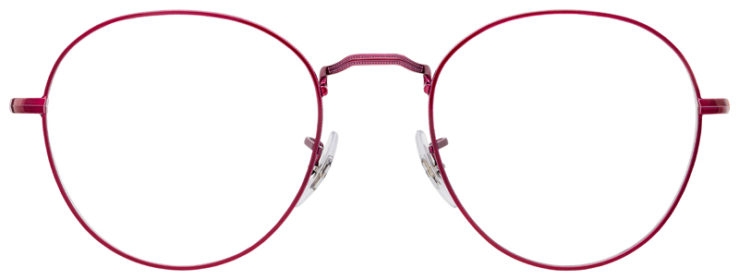 prescription-glasses-model-Ray Ban RB3582V-Red-FRONT