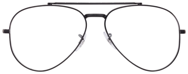 prescription-glasses-model-Ray-Ban-RB3625V-Black-FRONT