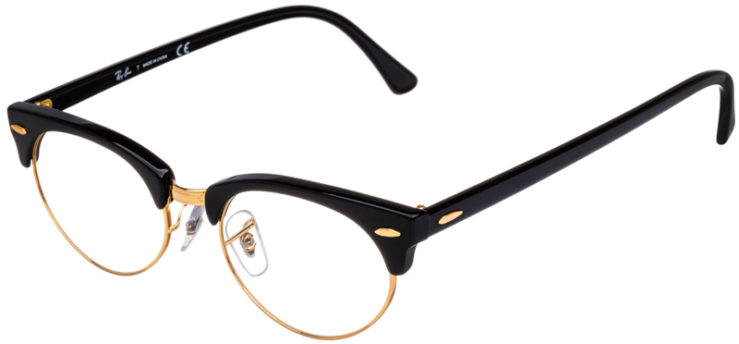 prescription-glasses-model-Ray-Ban-RB3946V-Black-Gold-45