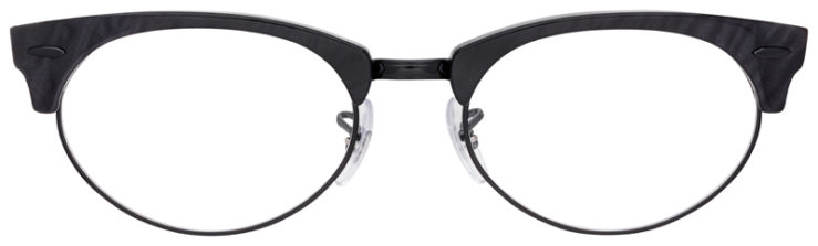 prescription-glasses-model-Ray-Ban-RB3946V-Glitter-Black-FRONT