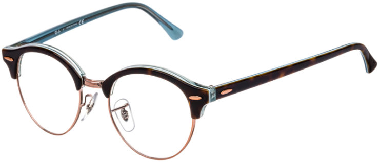 prescription-glasses-model-Ray Ban RB4246V-Tortoise Blue-45