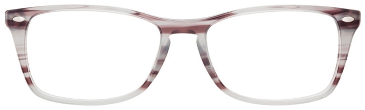 prescription-glasses-model-Ray-Ban-RB5228M-Striped-Grey-FRONT