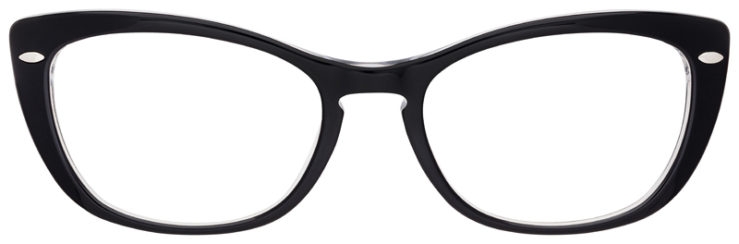 prescription-glasses-model-Ray-Ban-RB5366-Black-FRONT