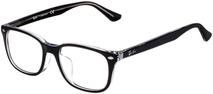 prescription-glasses-model-Ray-Ban-RB5375F-Black-45