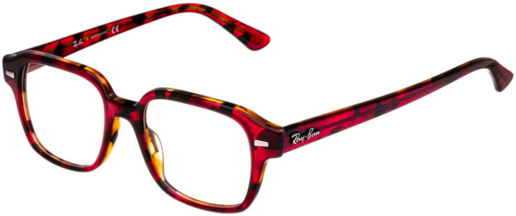 prescription-glasses-model-Ray-Ban-RB5382-Red-Havana-45