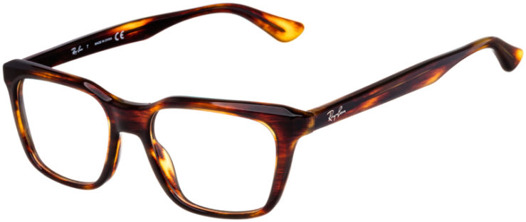 prescription-glasses-model-Ray-Ban-RB5391-Striped-Havana-45