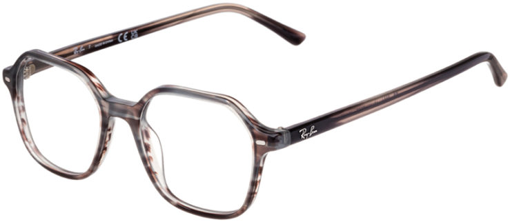 prescription-glasses-model-Ray-Ban-RB5394-Striped-Grey-45