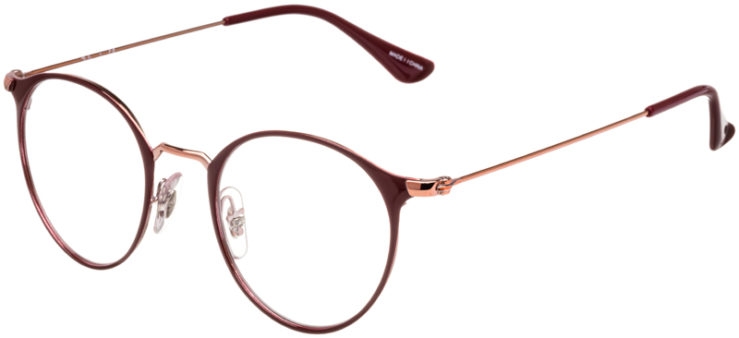 prescription-glasses-model-Ray-Ban-RB6378-Burgundy-45