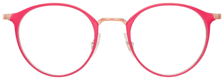 prescription-glasses-model-Ray-Ban-RB6378-Pink-FRONT