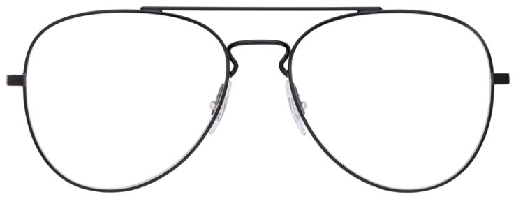 prescription-glasses-model-Ray-Ban-RB6413-Black-FRONT