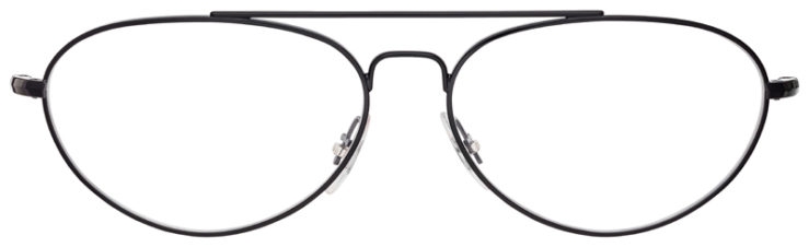 prescription-glasses-model-Ray-Ban-RB6454-Black-FRONT