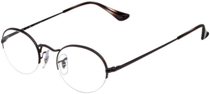 prescription-glasses-model-Ray-Ban-RB6547-Matte-Black-45
