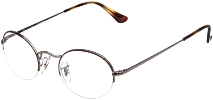 prescription-glasses-model-Ray Ban RB6547-Tortoise-45