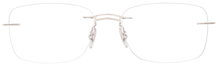 prescription-glasses-model-Ray Ban RB8750-Silver Blue-FRONT
