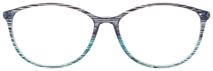 prescription-glasses-model-Silhouette Illusion 1564-Gradient Blue-FRONT