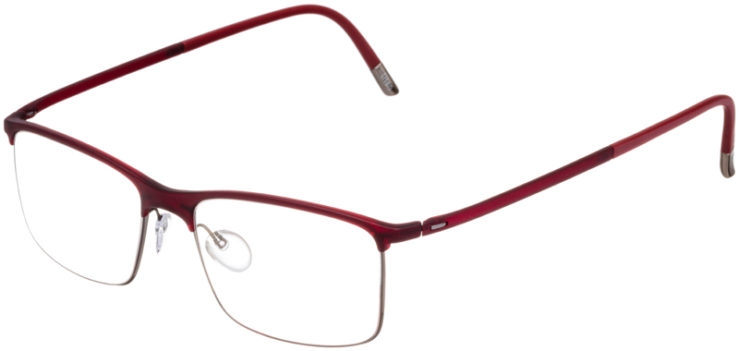 prescription-glasses-model-Silhouette Urban Fusion 2904-Matte Burgundy-45