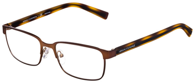 prescription-glasses-model-Armani-Exchange-AX1042-Brown-45