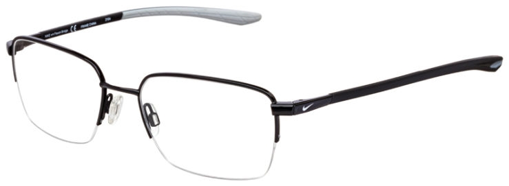 prescription-glasses-model-Nike-4300-Black-Grey-45