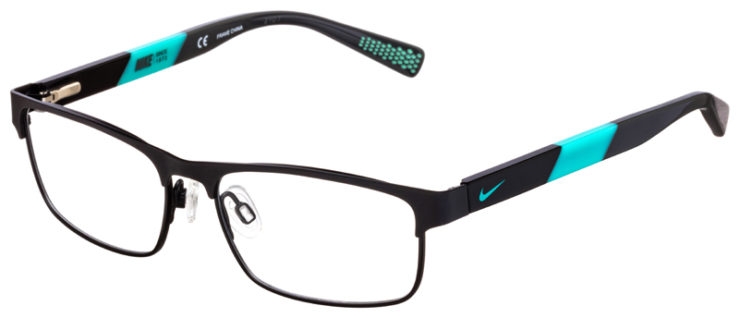 prescription-glasses-model-Nike-5574-Black-Teal-45