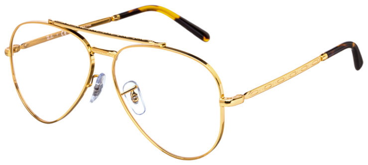 prescription-glasses-model-Ray-Ban-RB3625V-Gold-45