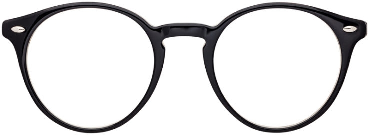 prescription-glasses-model-Ray-Ban-RB5376-Black-FRONT