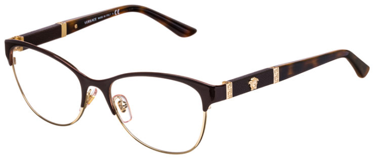 prescription-glasses-model-Versace-VE1233Q-Brown-Gold-45