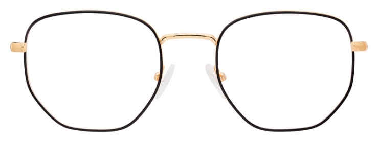 prescripiton-glasses-model-Capri-DC221-Black-Gold-FRONT