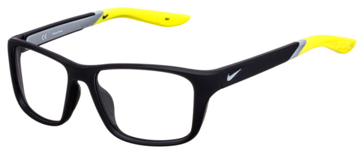 prescripiton-glasses-model-Nike-5045-Matte-Black-Volt-45