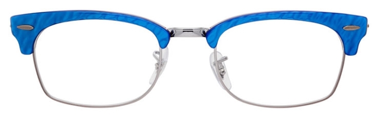 prescripiton-glasses-model-Ray-Ban-RB3916V-Blue-Glitter-FRONT