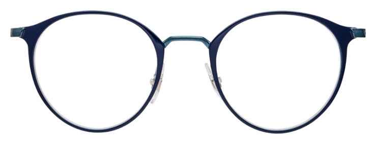 prescripiton-glasses-model-Ray-Ban-RB6378-Blue-FRONT