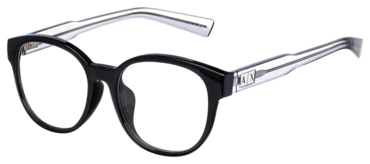 prescription-glasses-model-AX3040F-Black-45