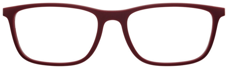 prescription-glasses-model-EA3069-Matte Burgundy-FRONT
