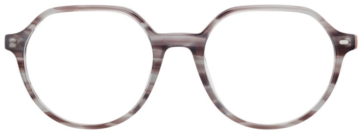 prescription-glasses-model-RB5395-Striped Grey-FRONT