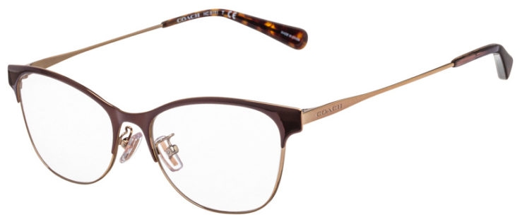 prescription-glasses-model-Coach-HC5111-Brown-Gold-45