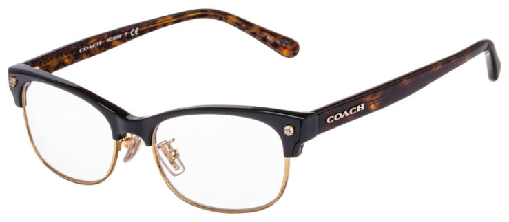 prescription-glasses-model-Coach-HC6098-Black-Gold-Tortoise-45