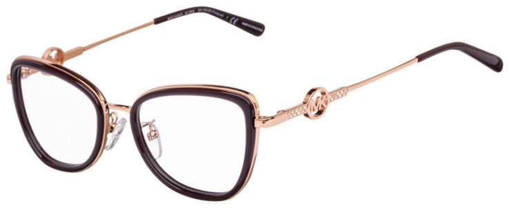 prescription-glasses-model-Michael-Kors-MK3042B-Rose-Gold-Burgundy-45