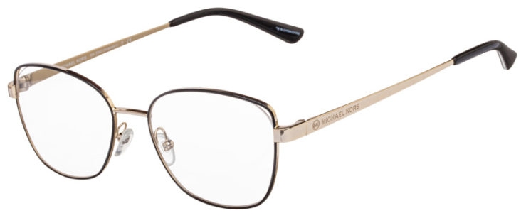 prescription-glasses-model-Michael-Kors-MK3043-Black-Gold-45