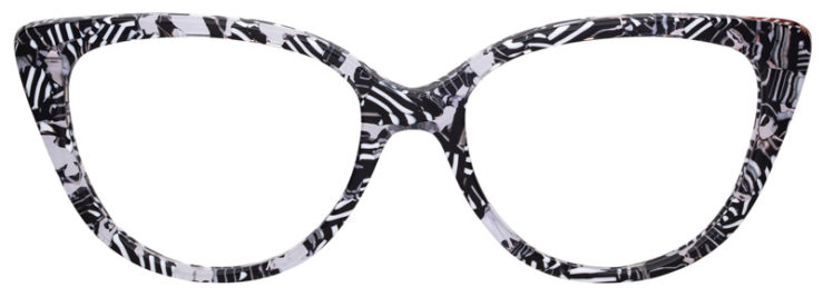 prescription-glasses-model-Michael-Kors-MK4070-Zebra-FRONT