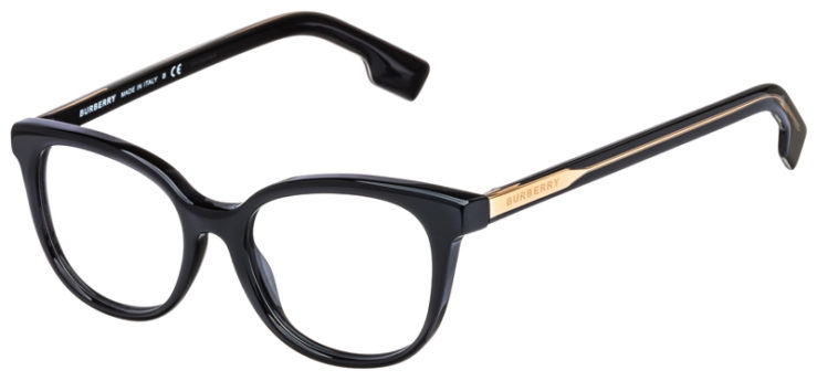 prescription-glasses-model-Burberry-BE2291-Black Gold-45