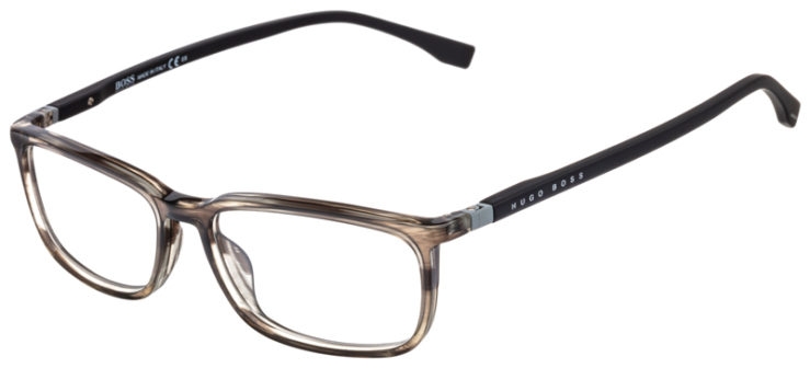 prescription-glasses-model-Hugo Boss-Boss 0963-Grey-45