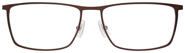 prescription-glasses-model-Hugo Boss-Boss 0976-Matte Brown-Front