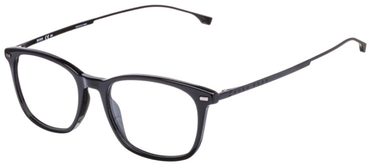prescription-glasses-model-Hugo Boss-Boss 1015-Black-45